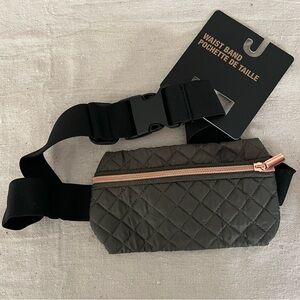 Quilted Waist Pack Bag